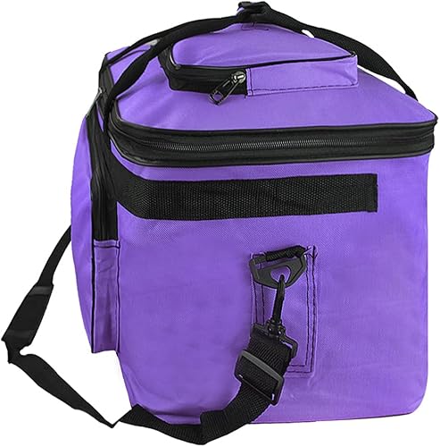 Miniatura 3 de Bolsa de almacenamiento de suministros de arte de gran capacidad con correas, impermeable, suministros de dibujo para manualidades, bolsa de