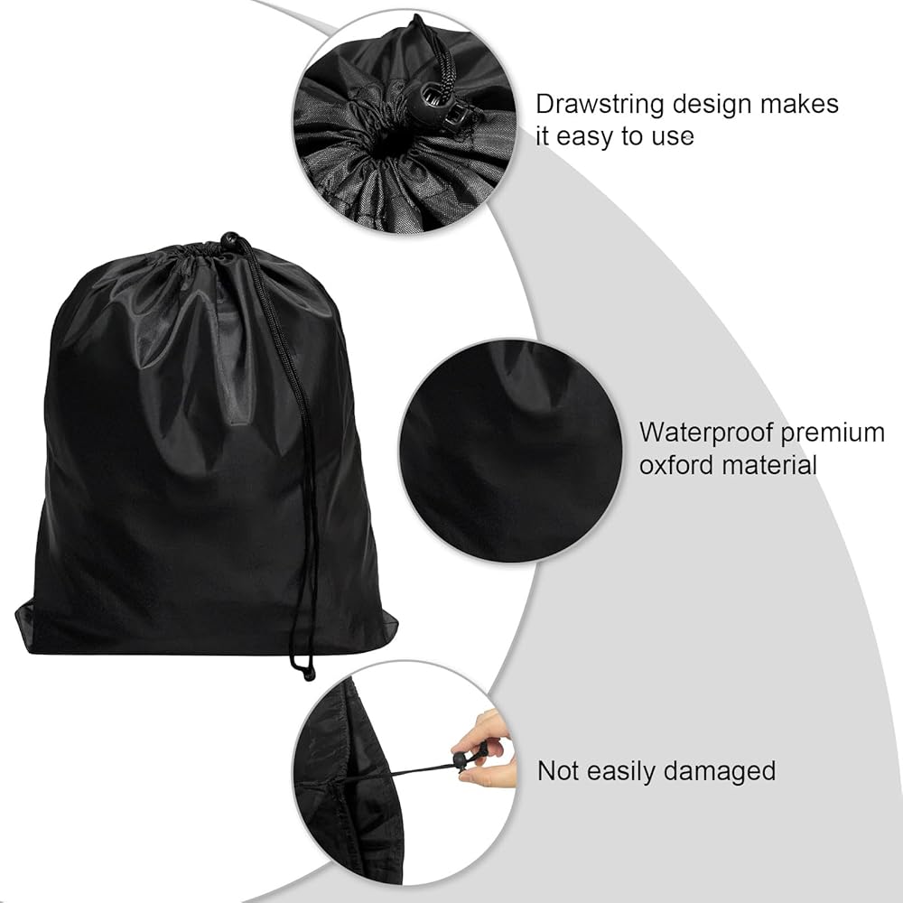 Amazon.com | HIIXHC 8-Pack Drawstring Bags with Toggle, Durable