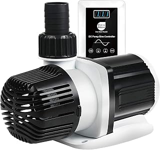 Orlushy dc-3000 Controllable DC aquarium Pump 792GPH-marine wavemaker return pump with sine wave Controller for salt/Freshwater fish reef tank sump Circulation