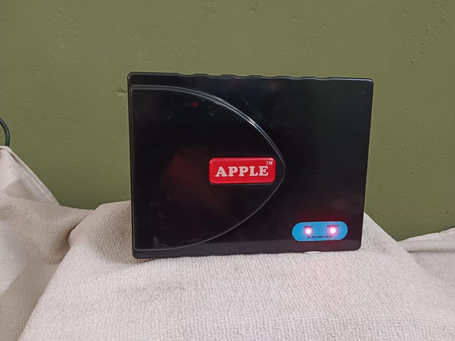 Apple Voltage Stabilizer for 32/43/55 Inch LED TV’/Ideal for Smart LED TVs, Home Theater, Gaming Console, DTH, DVD Player, Working Range (90V-270V) (LED AY Upto 55) (LED Small AY) Apple Voltage Stabilizer for 32/43/55 Inch LED TV’/Ideal for Smart LED TVs, Home Theater, Gaming Console, DTH, DVD Player, Working Range (90V-270V) (LED AY Upto 55) (LED Small AY)