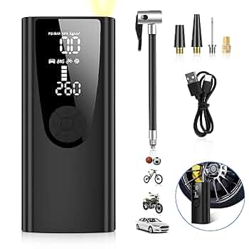 電動空気入れ 最大圧力150PSI Amazon.co.jp: 自転車 空気入れ 電動空気入れ バイク 車