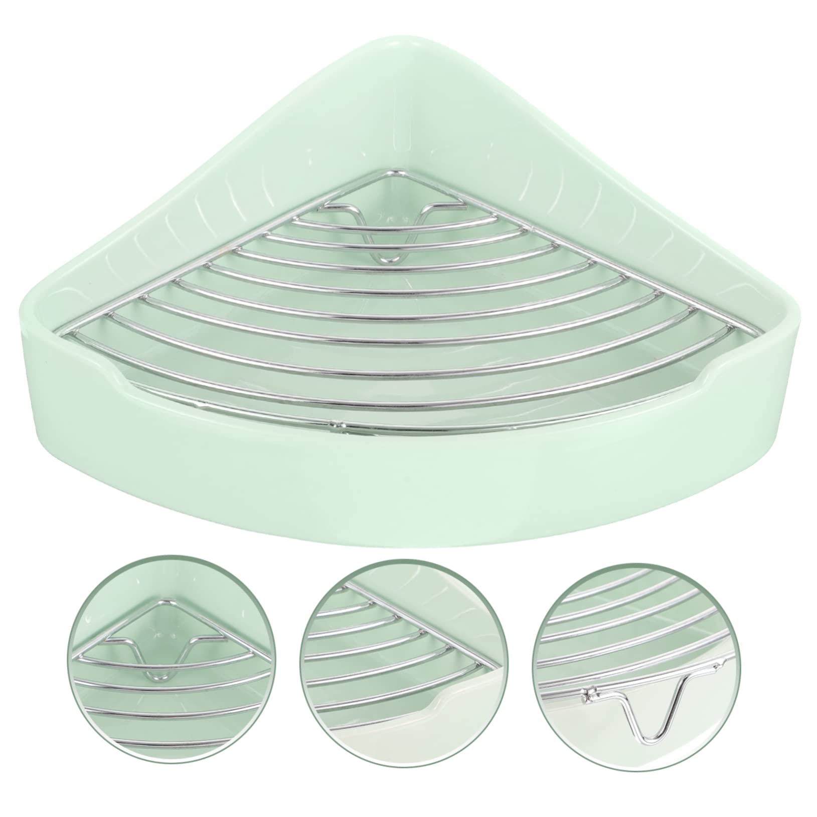 Garneck Toilette per Coniglietto in Ceramica Triangolare Antiruggine e Antimacchia, Lettiera per Cavie e Criceti Piccoli Animali, Adatta per Bagno o Ufficio