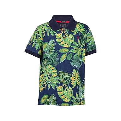 Indian Terrain Boys Printed Polo Tee