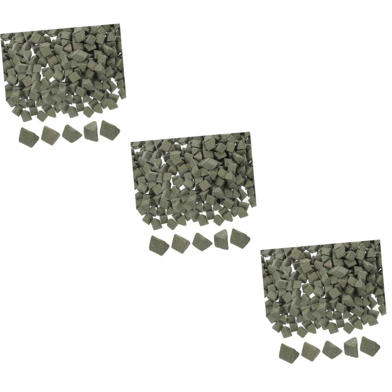 GLEAVI 3pezzi of Polishing Media Per Lucidatura Di Abrasivo Per Ottimo Per Gioielli e Pietre Preziose Per Lucidatura Di Agata
