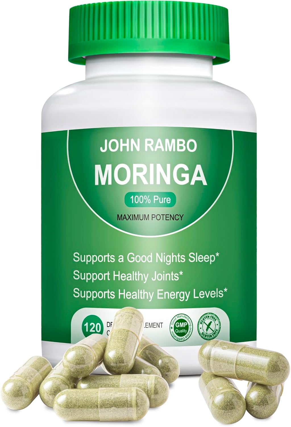 Moringa Powder Capsules 1200mg – 120 Pills | Pure Moringa Oleifera Leaf Powder Supplement | Ultra Potent Green Superfood Capsules | High Strength Super Greens Pills | Non-GMO, Vegan, Gluten-Free Moringa Powder Capsules 1200mg – 120 Pills | Pure Moringa Oleifera Leaf Powder Supplement | Ultra Potent Green Superfood Capsules | High Strength Super Greens Pills | Non-GMO, Vegan, Gluten-Free