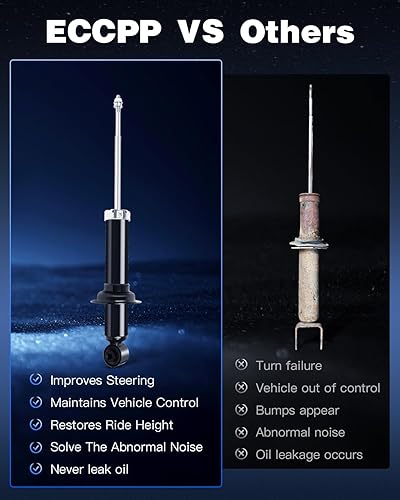 Miniatura 6 de Amortiguadores para Mitsubishi, juego de 4 amortiguadores delanteros y traseros ECCPP para amortiguadores automotrices Mitsubishi Lancer 341342