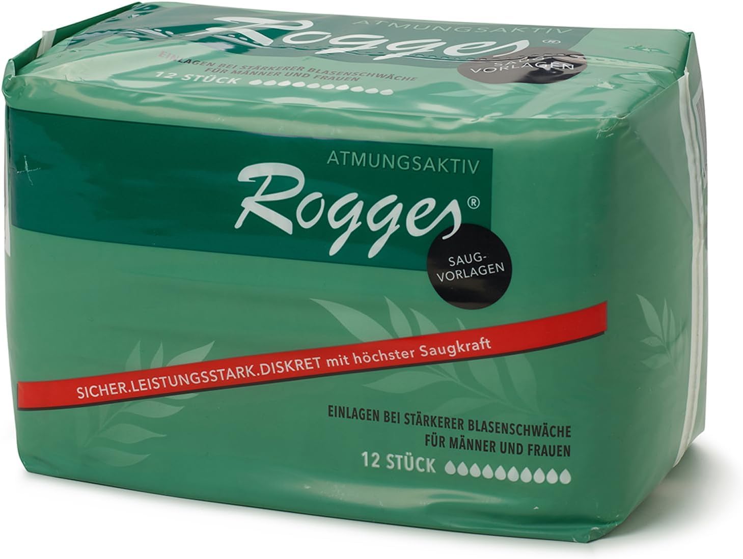 Saugvorlagen 96 Stück (8x12 Stück) - Hohe Saugfähigkeit, anatomisch geformt, doppeltes Saugkissen - für schwere Blasenschwäche Frauen & Männer, geruchsbindend & hypoallergen