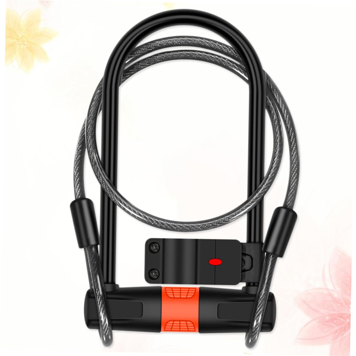 INOOMP 1 Set Accessori Per Mountain Bike Accessori Per Mountain Bike Serratura Per Biciclette Elettriche E Lucchetto Per Bici Lucchetto A Forma Di U Per Bici Lucchetto Anti Catena