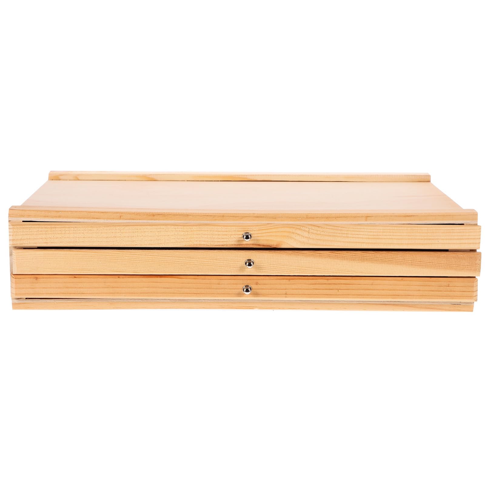 Organizador de Portalápices de Madera Multicapa para Estudiantes