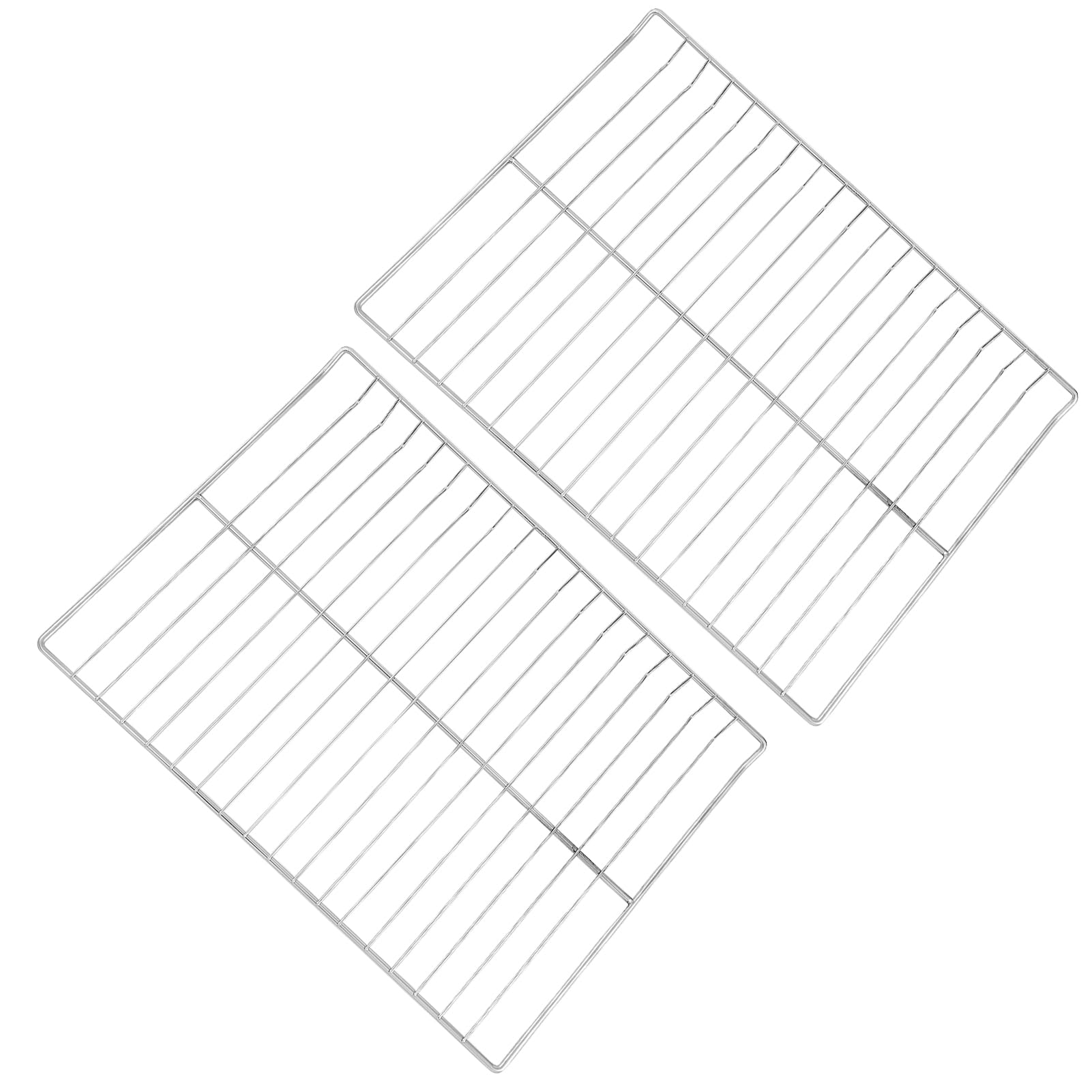 2 Pcs Upgraded WB48T10095 Oven Rack Replacement for GE Stove Oven Parts, AP5665850 Rack-flat for GE Range Oven Parts 304 Stainless Steel Oven Wire Rack, 23.75" x 17.5" Hotpoint Stove Parts Oven Rack
