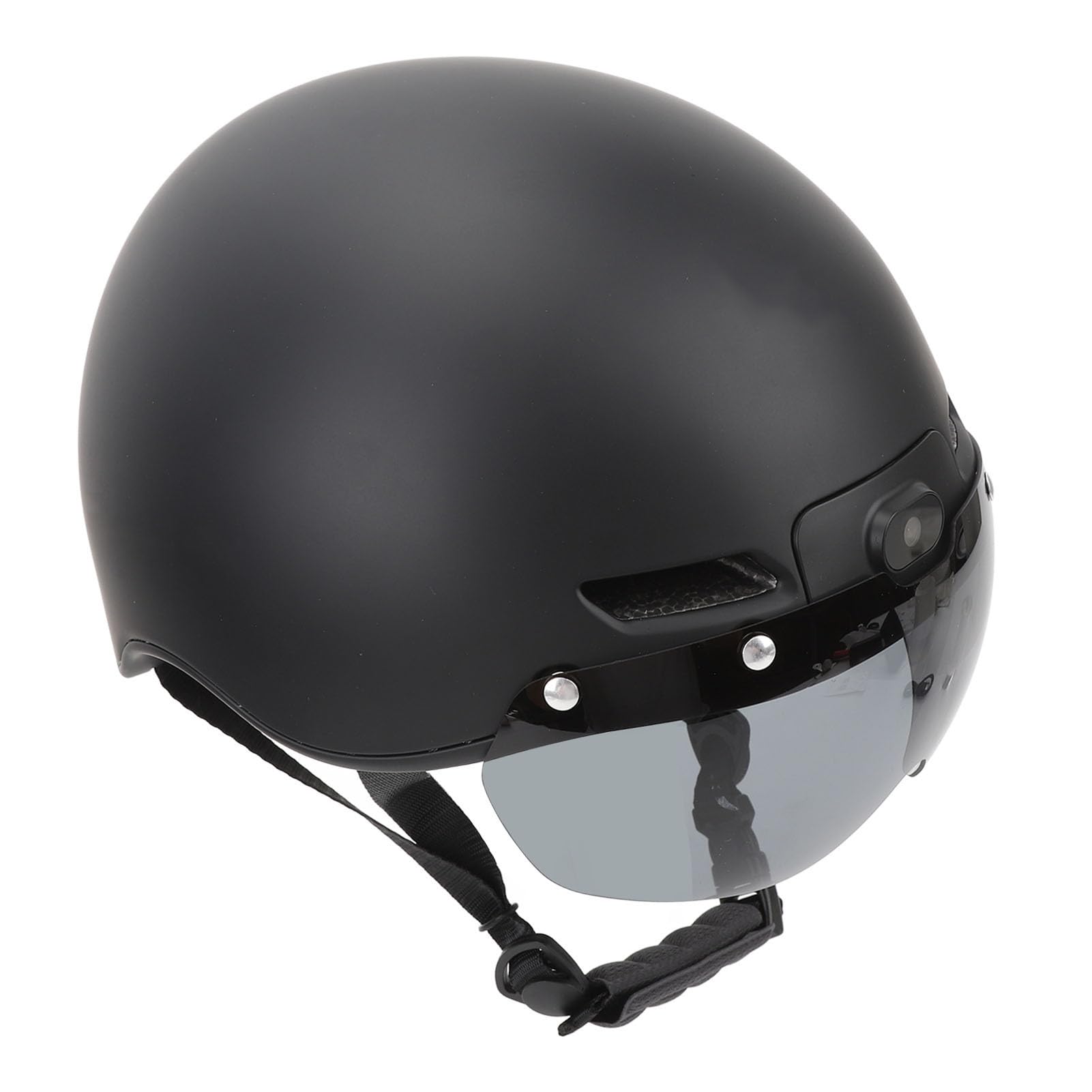 Casco de Bicicleta Inteligente, Casco de Ciclismo con Cámara Deportiva 1080P 30FPS, Gafas Magnéticas para Hombres y Mujeres