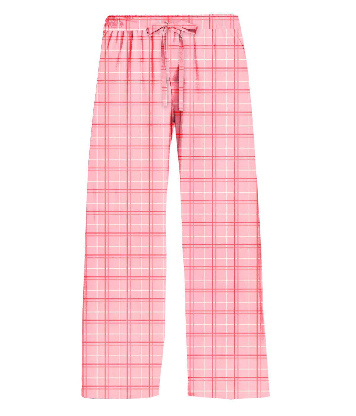 Remimi Girl Boy Plaid Pants Drawstring Summer Casual Loose Bottoms 5-14 Years