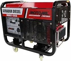 Gerador Diesel 12kva Trif.380v Mono.220v Mdgt-12e3 Motomil