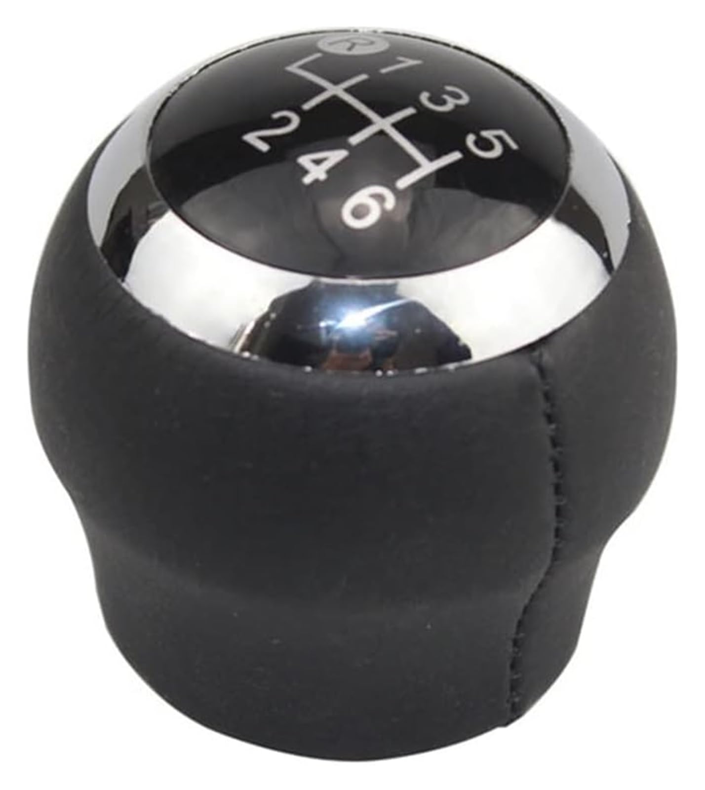 UTONGMU Manual Gear Shift Knob for Toyota for Corolla for Verso for Auris for Aygo for Rav4 5 6 Speed Car Gear Shift Knob Lever Shifter Stick(Silver 6 Speed)