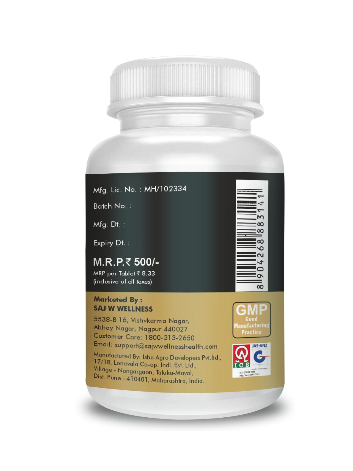 SW-CARDI Heart Care With Natural Ingredients, 60 Tablets, 550mg May help in strengthen & tones the heart muscle • May help reducing blood pressure • May help reduce the risk of heart diseases • May help in regulate healthy cholesterol level • May help in reduce the level of LDL, thereby preventing blockage in the arteries 1