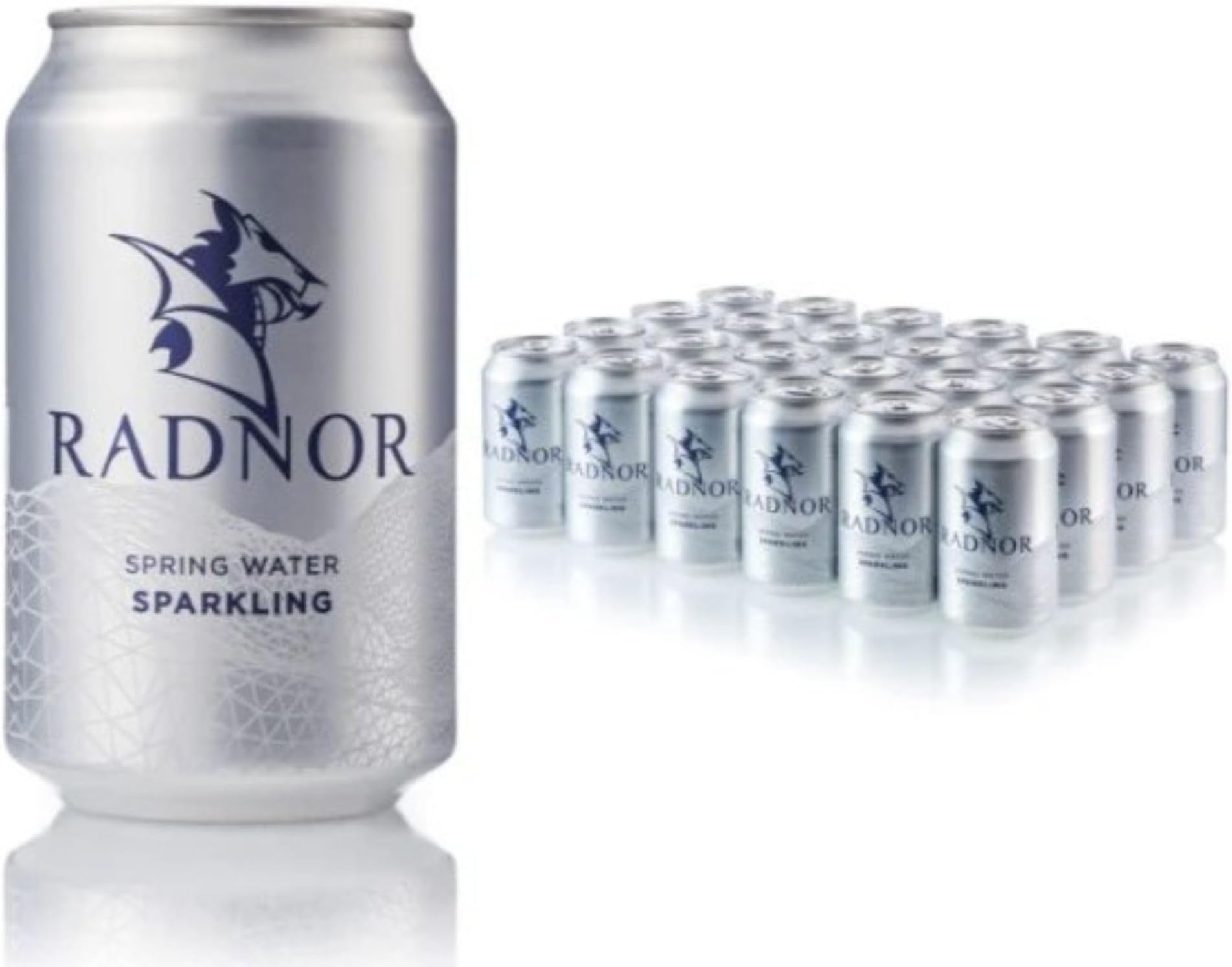 Radnor Sparkling Spring Water Cans - 330ml (Pack of 24)