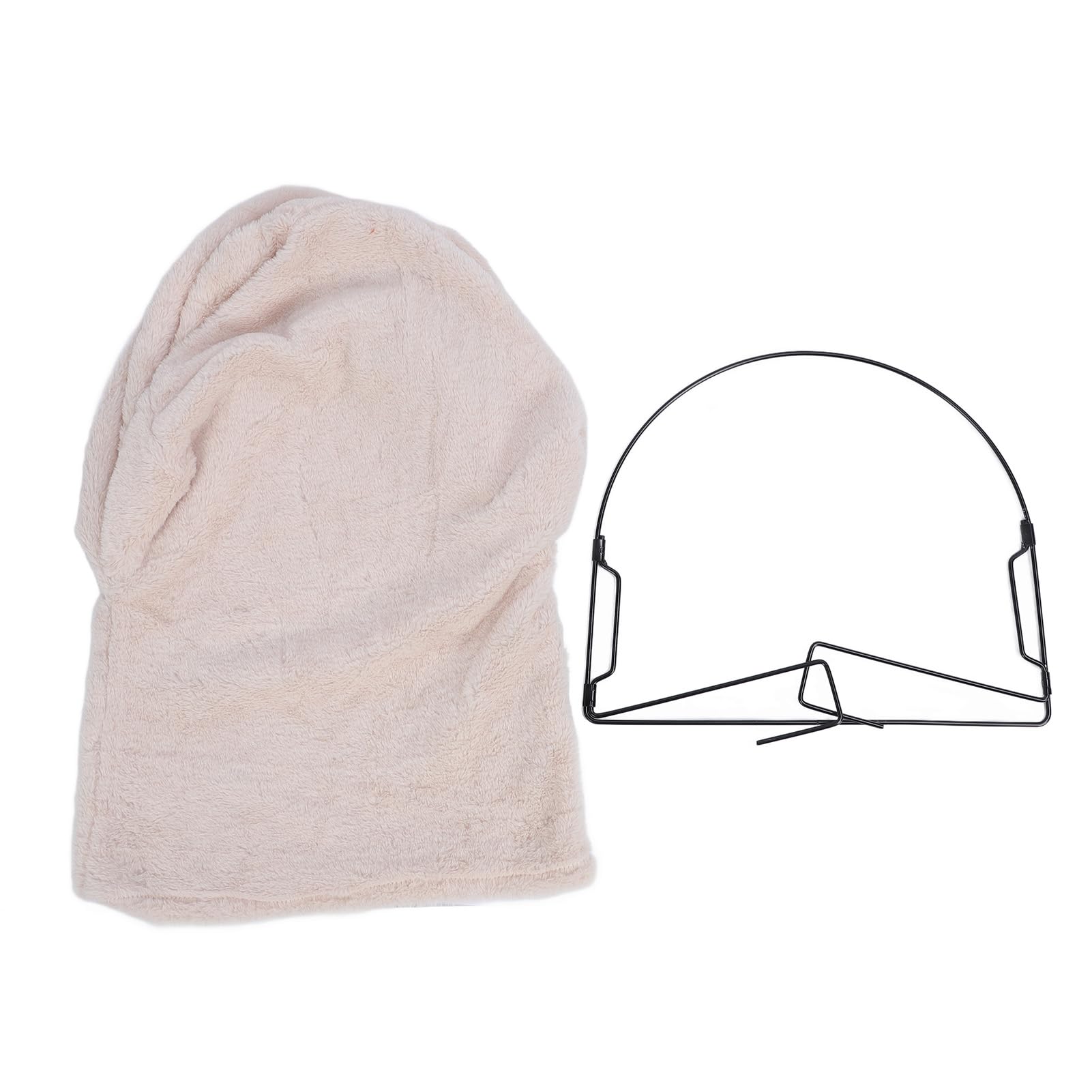 Tnfeeon Cuccia Sospesa per Animali Domestici in Stile Amaca, Culla Accogliente in Peluche per Gatti e Cuccioli, Cuccia Termosifone per Interni per Animali di Piccola Taglia (Beige)