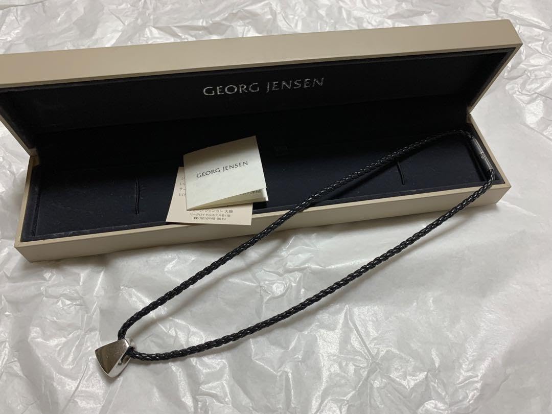 Amazon.co.jp: GEORG JENSEN ジョージジェンセン レザーチョーカー