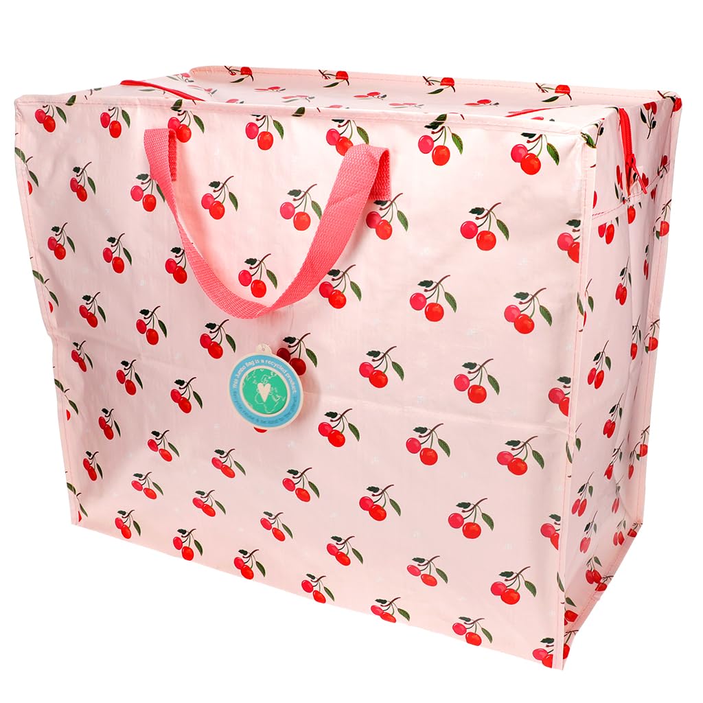 Rex London Unisex Kids Rose Storage Bag Cherry