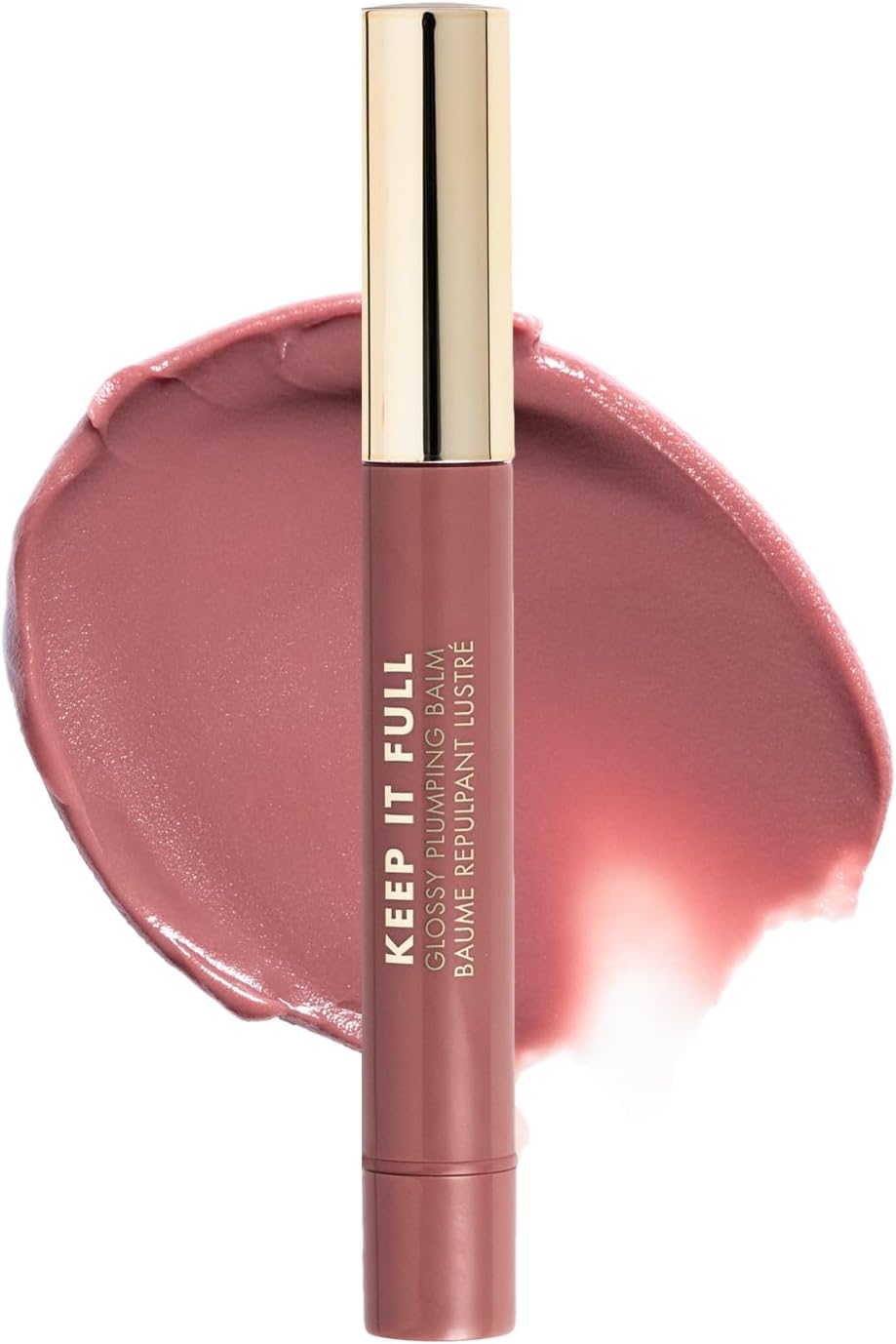 Lip Plumper, Keep it Full Glossy Plumping Balm, Peptides for increased Lip Hydration & Volume - 140 Moi
