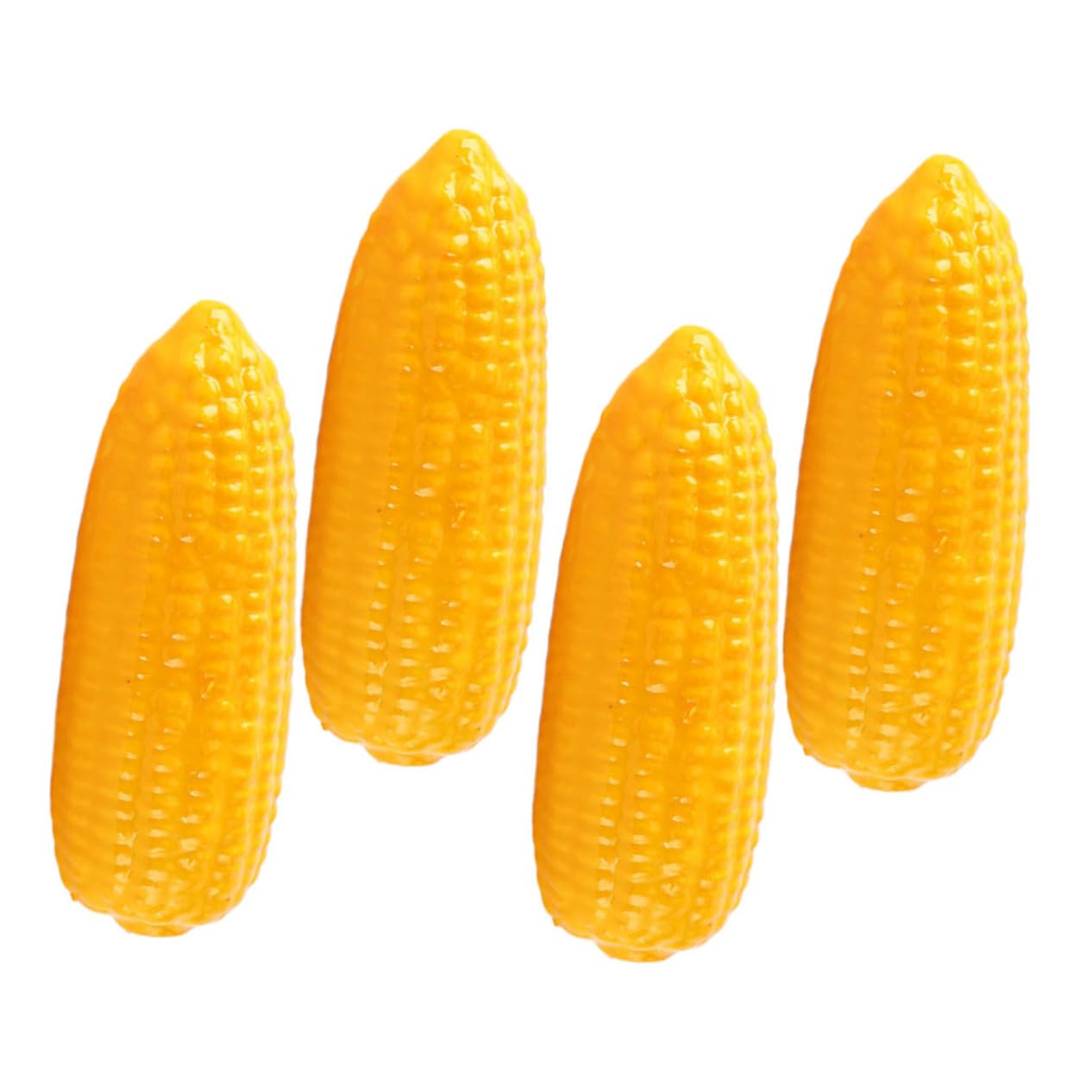 FUNOMOCYA 4pcs Simulated Vegetable Model Decor Vegetables Props Fake Vegetables Model Fake Corn Model Simulation Food Model Lifelike Corn Adornment Ornaments Child Artificial Foam