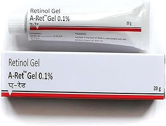Retinol Gel 0.1 Vitamin A Repairs Fine Lines & Wrinkles, Scar Treatment, Age and Sun Spots, Anti-Aging Formula Gel 20 Grams