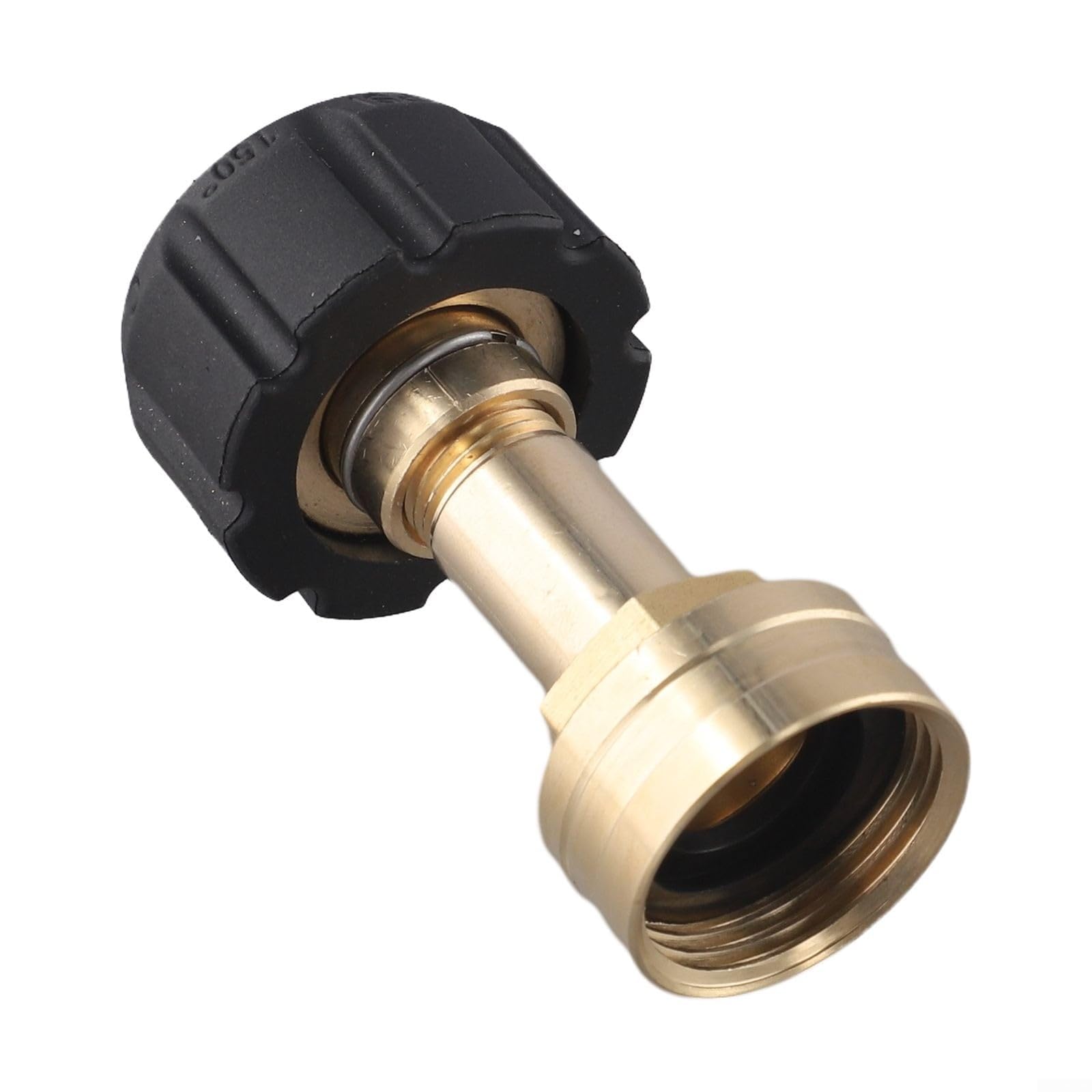 Adattatore per flusso d'acqua M22-14 mm per tubo da giardino a idropulitrice, adattatore per tubo da giardino a connessione rapida, schiuma con montaggio in ottone e plastica resistente