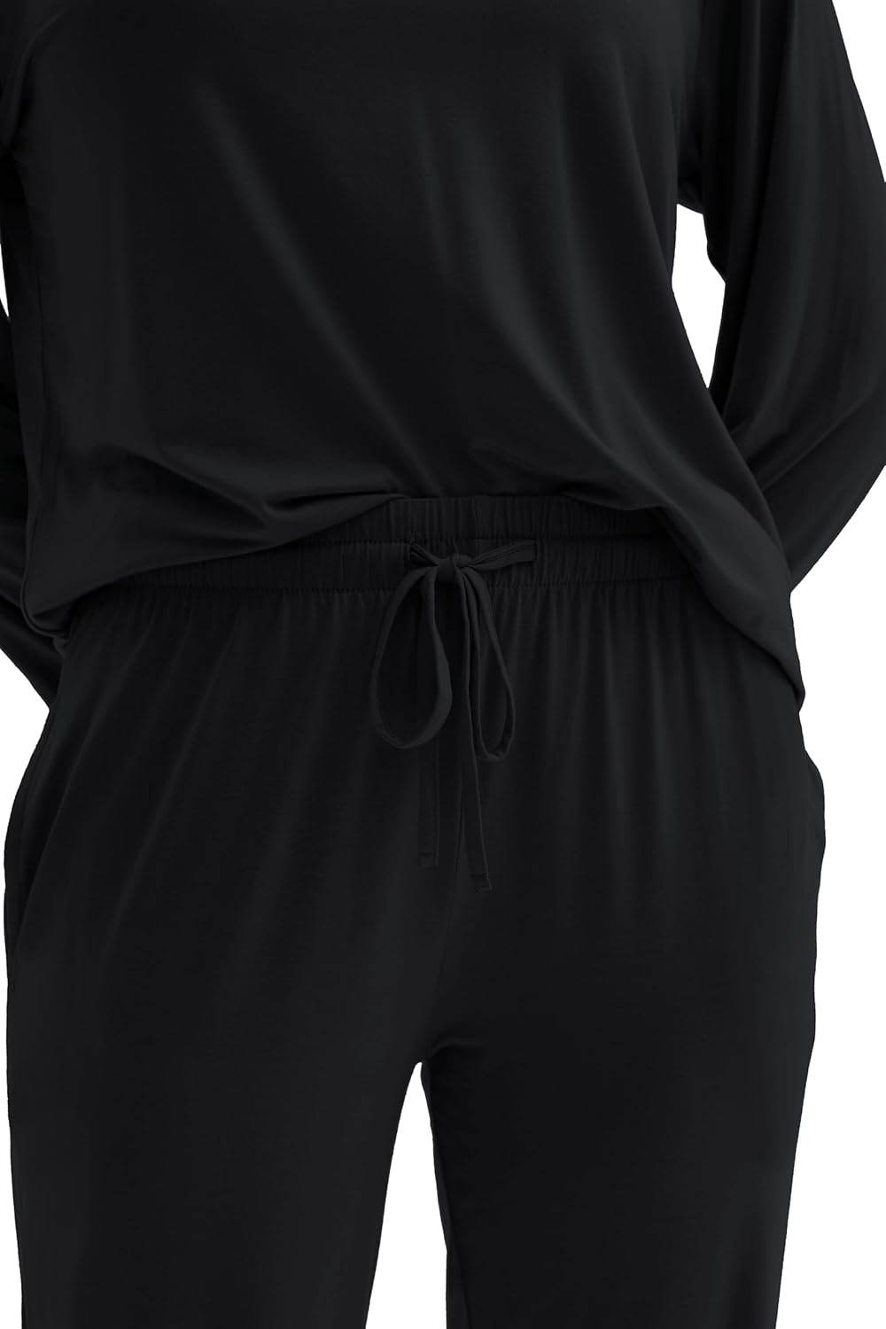 Joyaria Womens Bamboo Viscose Pajamas Set Ultra Soft Long Sleeve Jogger Pants Lounge Set Cooling Pjs - Image 5