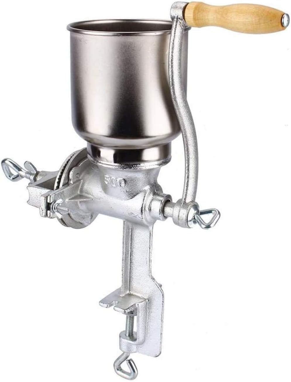 Grain Grinder - Grain Grinder Machine Corn Nut Flour Mill Kitchen Tool Equipment Special Food Hand-Operated Corn Grinder