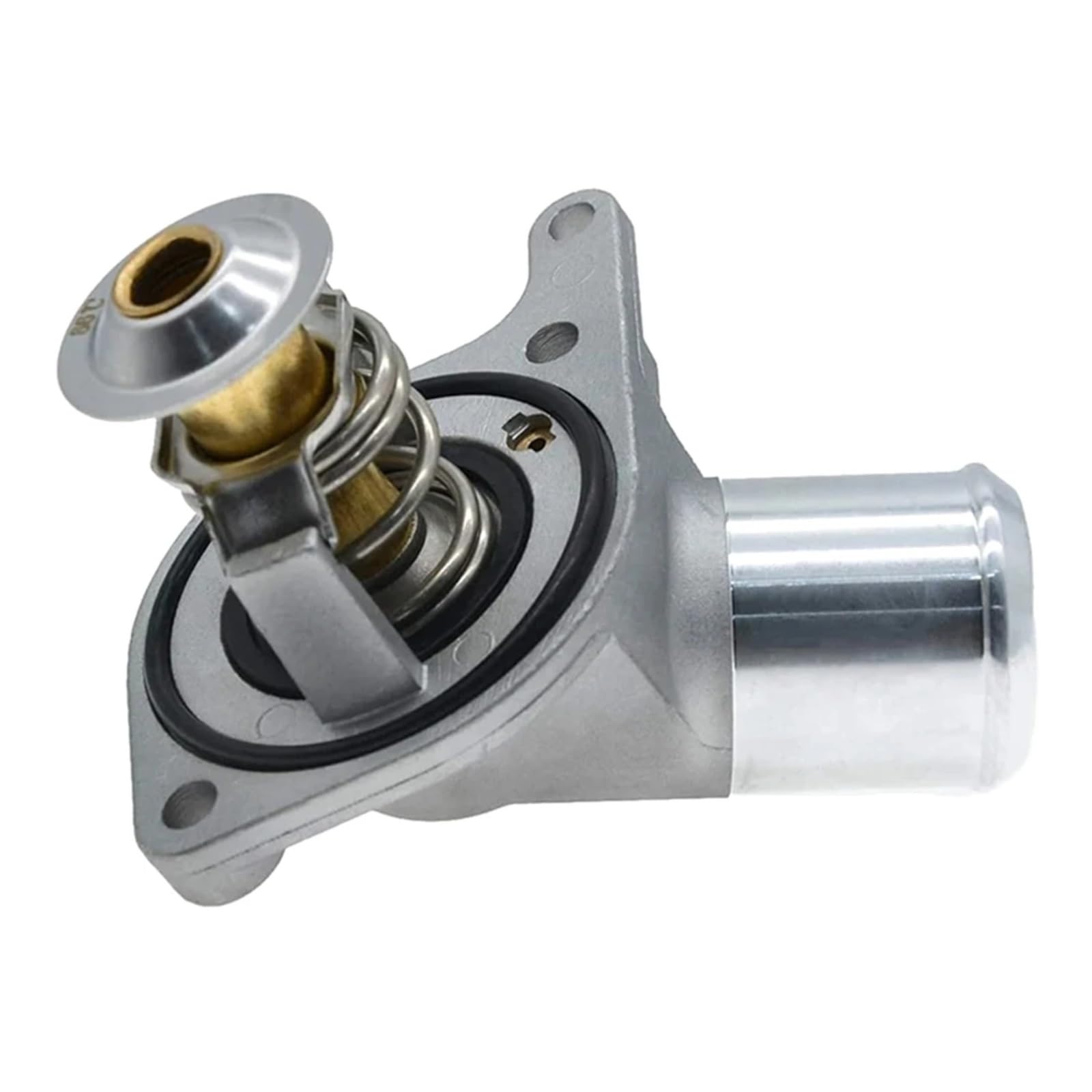 Axcdevfc One Color Coolant Thermostat Coolant Thermostat Replacement Assembly With Engine Set Component 12600172 Compatible With Chevrolet For Silverado 1500 2500 1999-2003