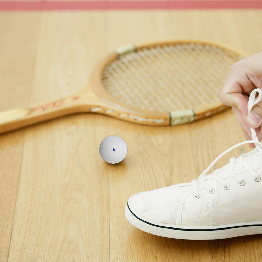 Sanfly Squashbälle 3 Stück Gummi-squashball Rot Blau Gelb Schneller Speedball