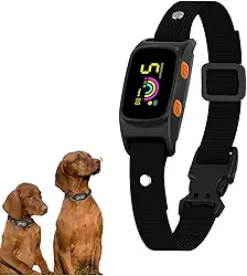 Coleira Latido, Coleira Ajustável para Cães Que Latem, AI Reconhecimento Preciso, Reconhecimento com Redução de Ruído Ambiente