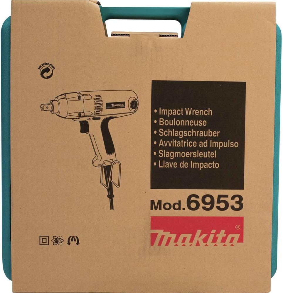 Makita 6953 1/2" Impact Wrench w/ Detent Pin Anvil