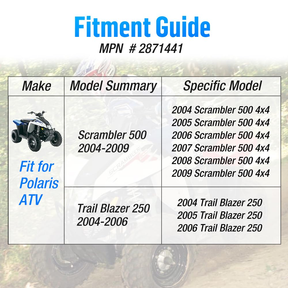 Wskaźnik poziomu paliwa kompatybilny z Polaris Scrambler 500 2004-2009 Trail Blazer 250 2004-2006 mechaniczny