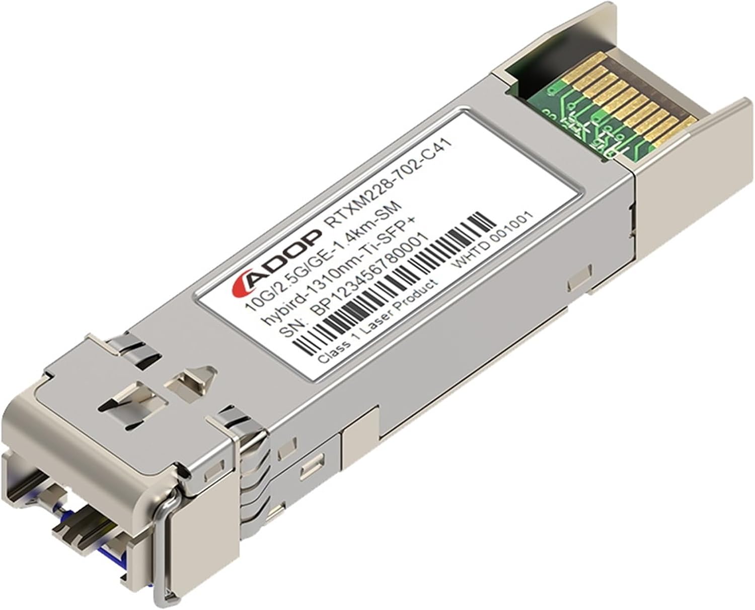 Amazon.com: SFP-10G-LR/LW Compatible10GBASE-LR SFP+ 1310nm 1.4km DOM ...