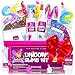 Unicorn Slime Kit for Girls 57pcs -Slime Making Kit and Slime Supplies Kit -2 in 1- DIY Slime Kits with Everything - Make Fluffy, Unicorn,Butter, Cloud Slime - Unicorn Gifts for Girls