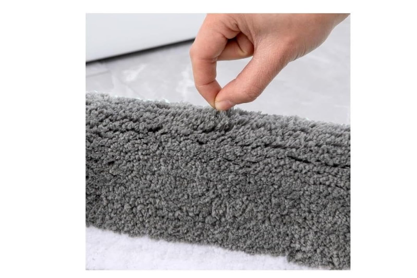 Tappeto Bagno Antiscivolo Lavabile Rosso Tappeti In Soffice Microfibra,Tappetino Bagno In Lavatrice,Tappeto Doccia