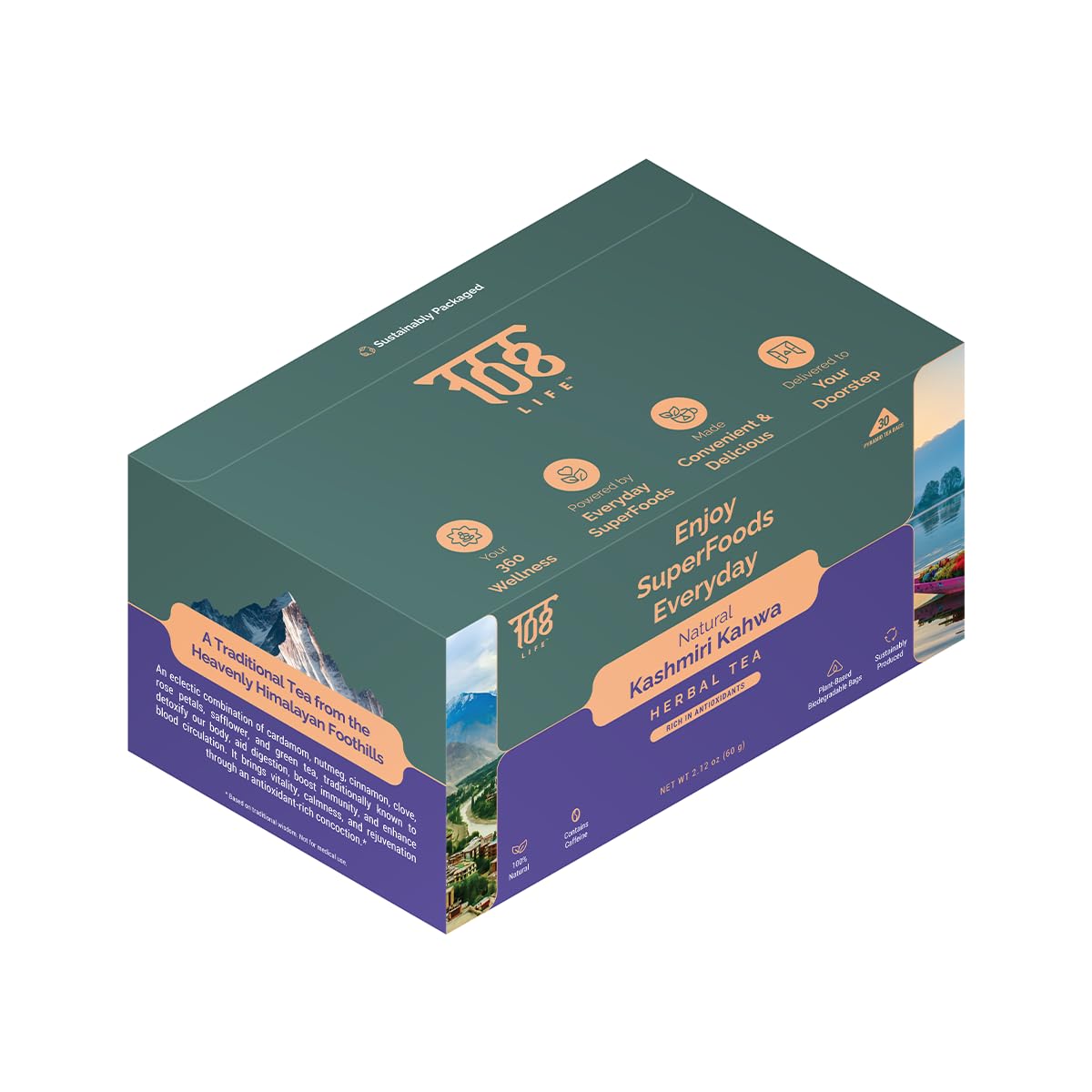 Cinnamon and Himalayan Coffee with Kahwa Tea Bundle