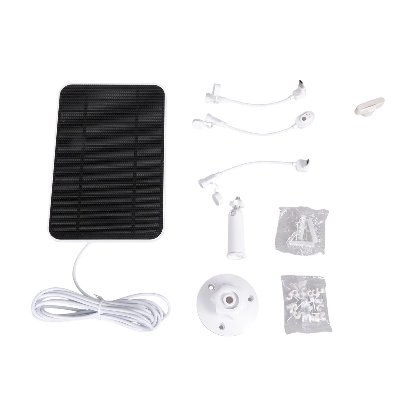 Kaeltsyn Multicolor Solar Panel With Cable For Observation Cameras Weatherproof Solar Device