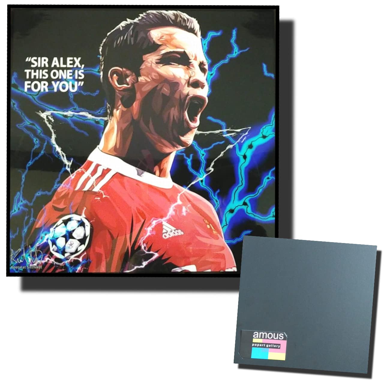 クリスティアーノ ロナウド マンチェスター ユナイテッド 直筆サイン