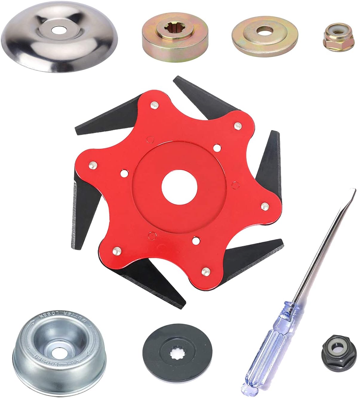OXT 6 Blade Trimmer Head Adapter, Blade Adapter Kit Patio