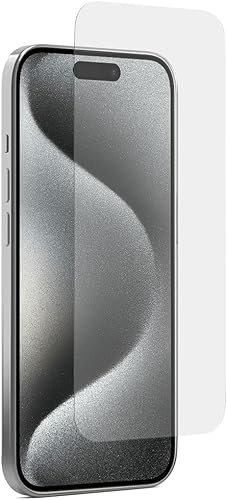 Miniatura 1 de PureGear Protector de pantalla de vidrio templado HD de máxima claridad para Apple iPhone 15 Pro (2023) de 6.1 pulgadas, cobertura completa, ajuste