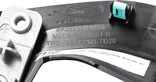 Miniatura 3 de Blue Oval Industries Juego de 3 manijas de agarre interiores blancas OEM hechas para Bronco 2021-2024