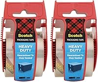 Vista 10 de Scotch - Cinta de embalaje resistente con dispensador de 1.88 pulgadas x 800 pulgadas
