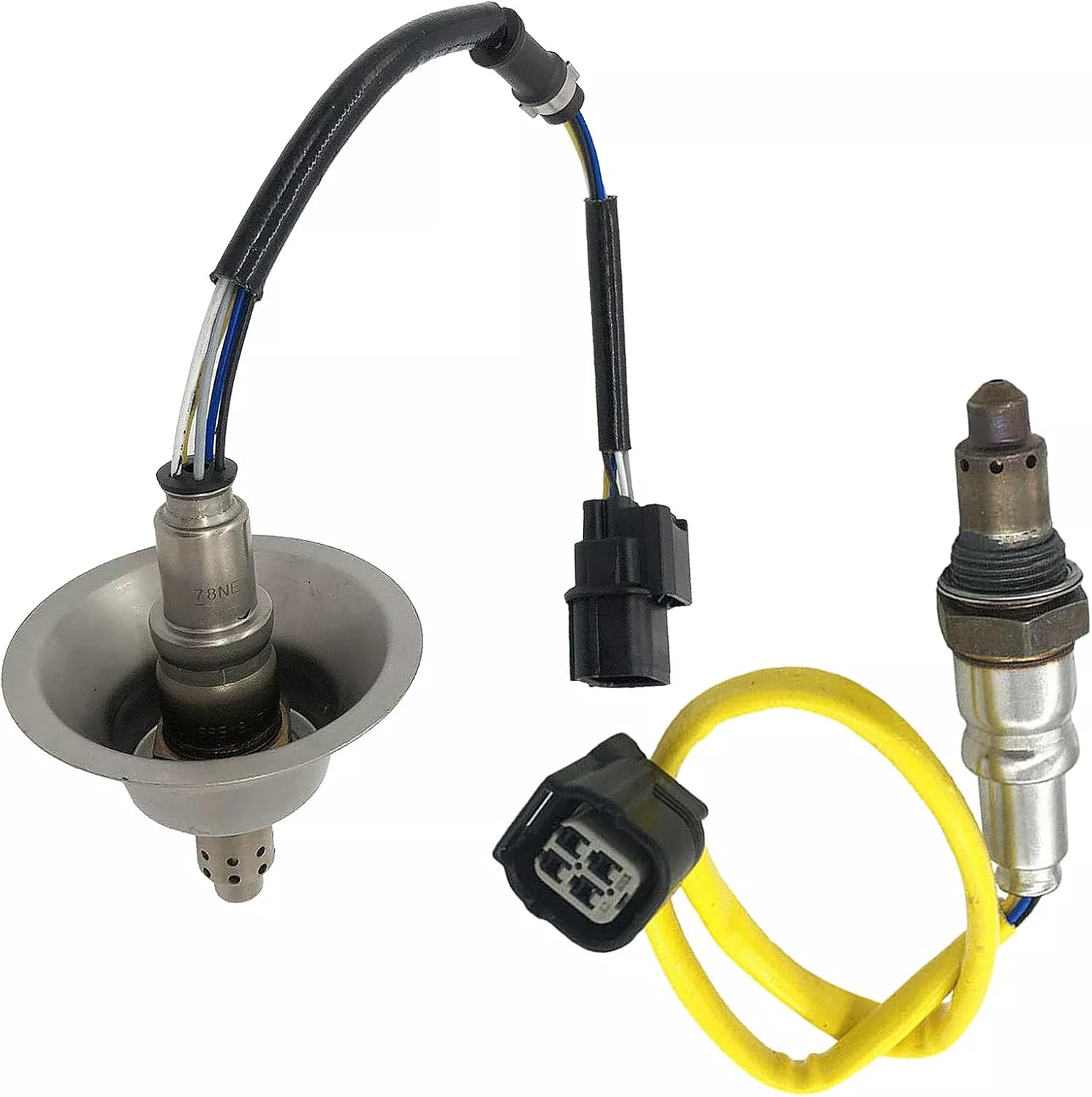 234-5724 234-8027 Upstream & Downstream Oxygen O2 Sensor Fit for 2017-2021 Honda CR-V 1.5L, 2016-2021 Honda Civic 1.5L 36531-5K8-004 36532-5AA-A51 250-25137 250-241208