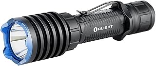 OLIGHT Warrior X Pro 2100 Lumens Rechargeable Tactical Flashlight, LED Bright Handheld Light with Battery Vibrating and MCC3 Magnetic Charging, 500 Meters Long Beam Distance for Hunting, Searching, Camping