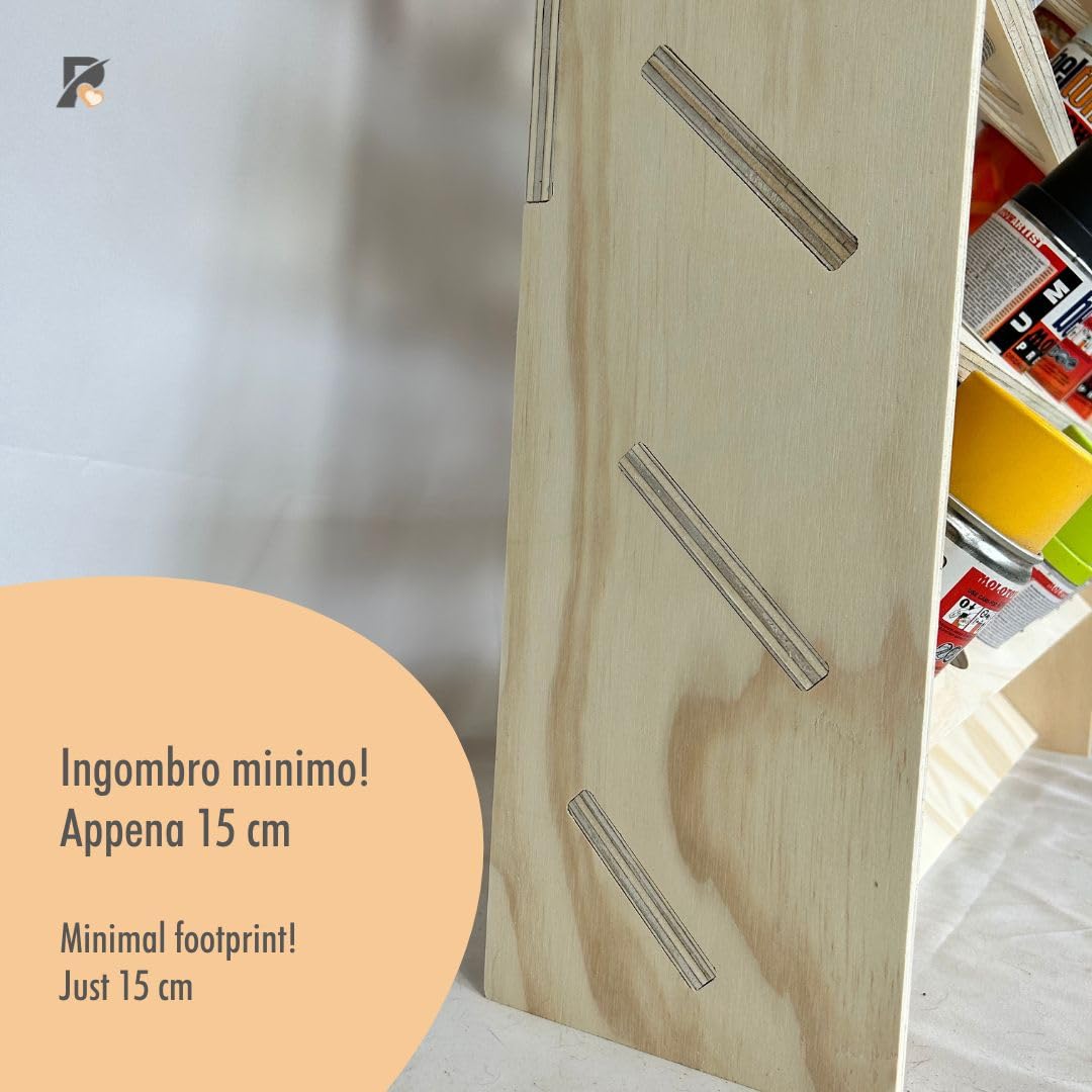Pekiedo Porta Bombolette Spray, Pannello Attrezzi da Parete Officina, 35 Lattine, Armadio Scaffale Mensole Home Organizer Garage, Idea Regalo Festa del Papà