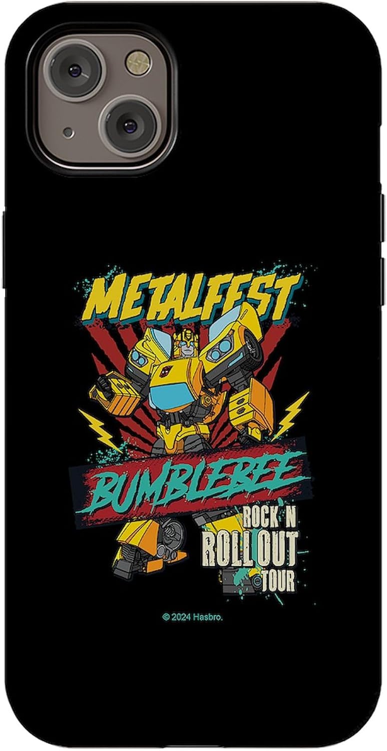CafePress Transformers Bumblebee Metalfest iPhone 14 Plus Tough Case