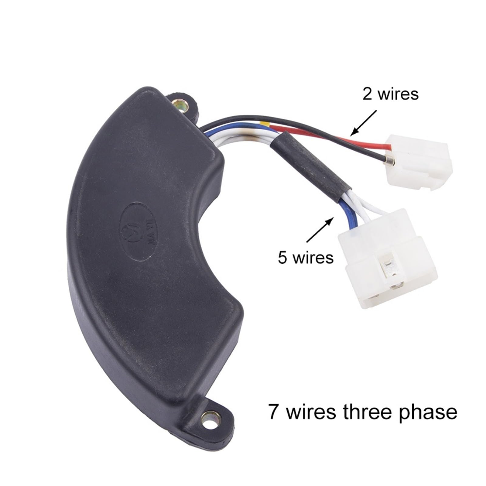 Generador AVR de estilo abierto, 6 cables, 7 cables, 5 kW, 8 kW, regulador y estabilizador de voltaje automático, 220 V, monofásico, 380 V, HJ.5K3P28-BX(2 and 5 wires)