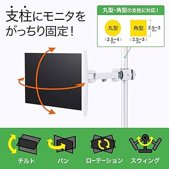 (未使用･未開封品)モダンソリッド LA-512 VESA対応液晶モニタ用S関節部品 LA-512 510BR7vi7bL.jpg_BO30,255,255,